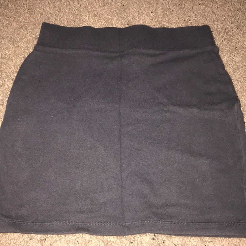 Gray tight Forever 21 mini skirt